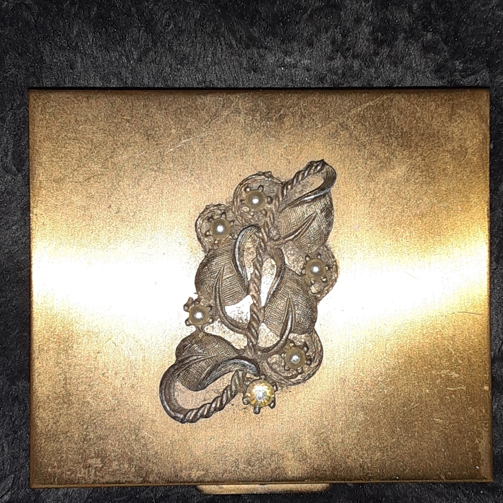 Antique powder case - Picture 2 of 6